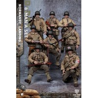 Crazy Figure WWII U.S. Army On D-Day Deluxe Edition 1/12 Figures