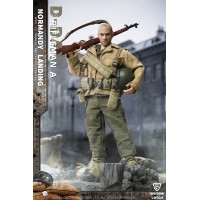 Crazy Figure WWII U.S. Rangers On D-Day Rifleman A 1/12 Figure