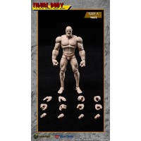 Takethat X Crazy Figure 1:12 Comic Hero White Action Figure Body