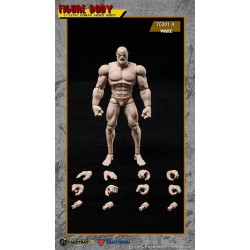 Takethat X Crazy Figure 1:12 Comic Hero White Action Figure Body