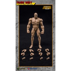 Takethat X Crazy Figure 1:12 Comic Hero Yellow Action Figure Body