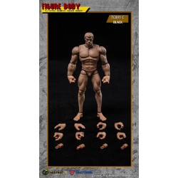 Takethat X Crazy Figure 1:12 Comic Hero Black Action Figure Body