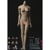 Jiaou Doll Middle Bust Seamless Female Body in Black Skin