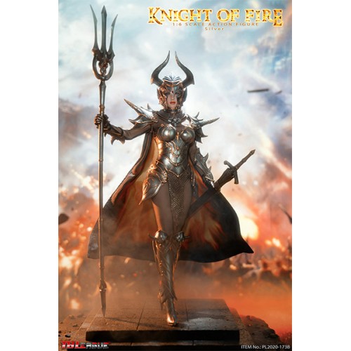 TBLeague Phicen Knight of Fire Silver 1/6 Figure