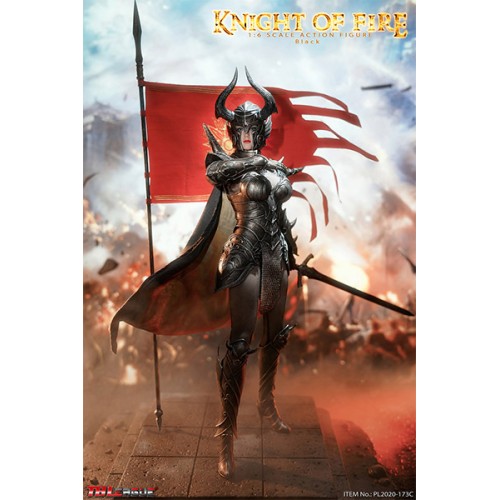 TBLeague Phicen Knight of Fire Black 1/6 Figure