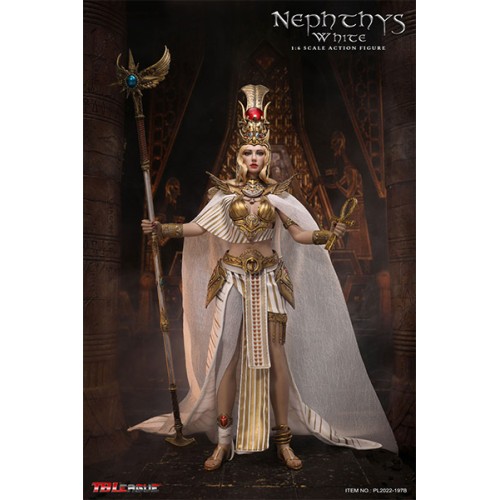 TBLeague Egyptian Nephthys Mistress of the House in White Outfit 1/6 Figure